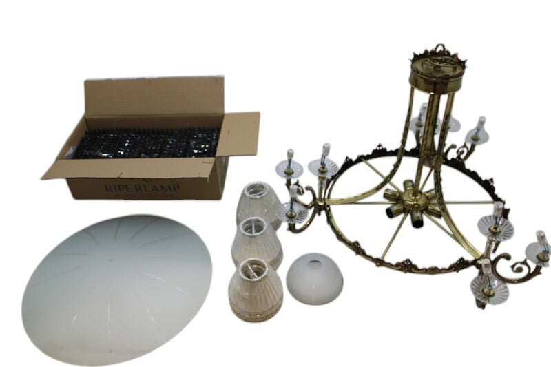 Riperlamp Kronleuchter Hängeleuchte Pendelleuchte Leuchter Leuchte Lampe E14 E27 - 1
