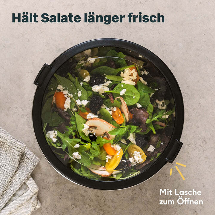 SILBERTHAL Deckel Küchenutensilien Salatschleuder-Deckel langlebig 2 STÜCK - 4260470467598