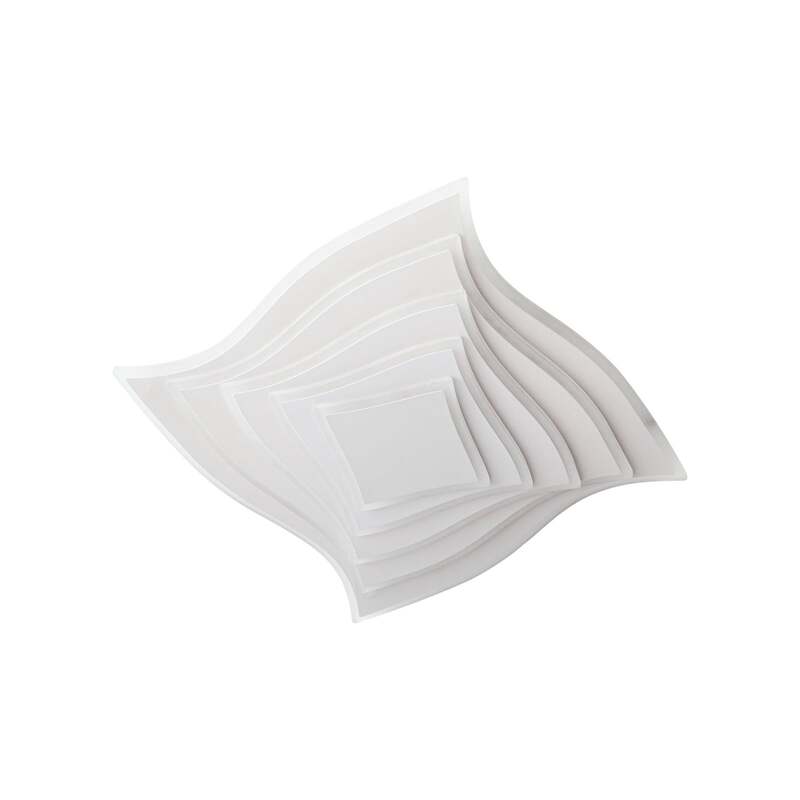 Lindby LED-Deckenleuchte Rebeka 47x47cm dimmbar mit Fernbedienung CCT 5500lm - 4251911792454