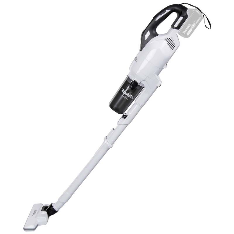 Makita Akku-Staubsauger DCL286FZW 18V Zyklonbeutellos 1,9 kg Weiß - 88381781664