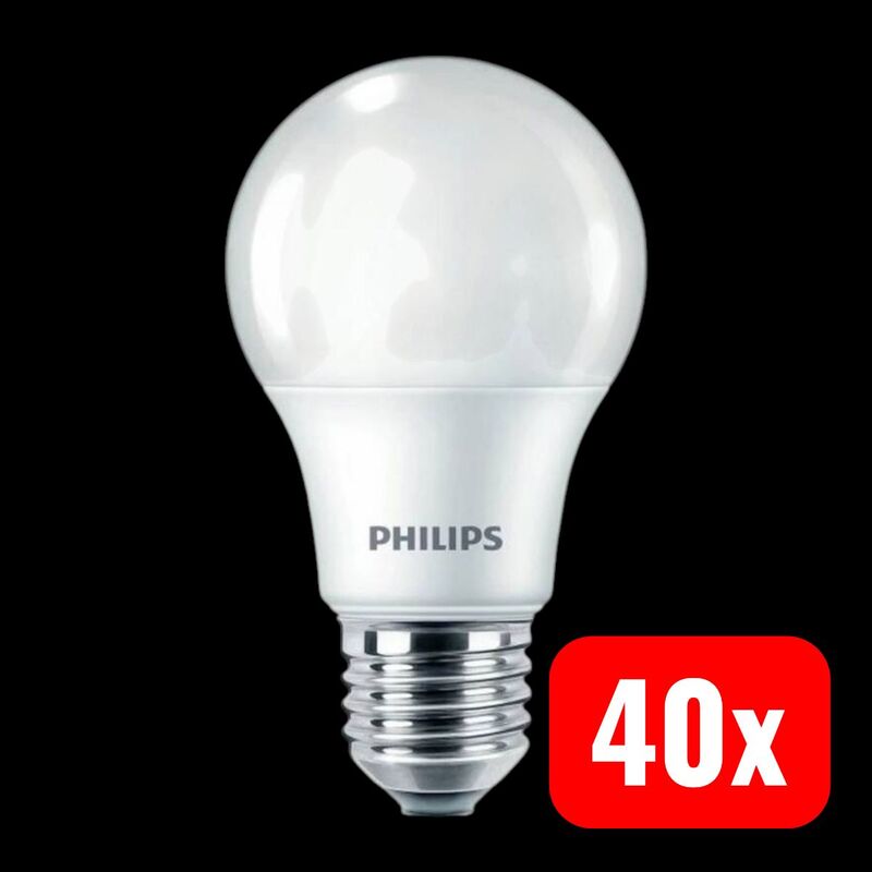 Philips Glühlampe E27 CorePro 8W Neutralweiß Lampe Hängelampe Leuchte Ø60mm 1 - 8720169169050