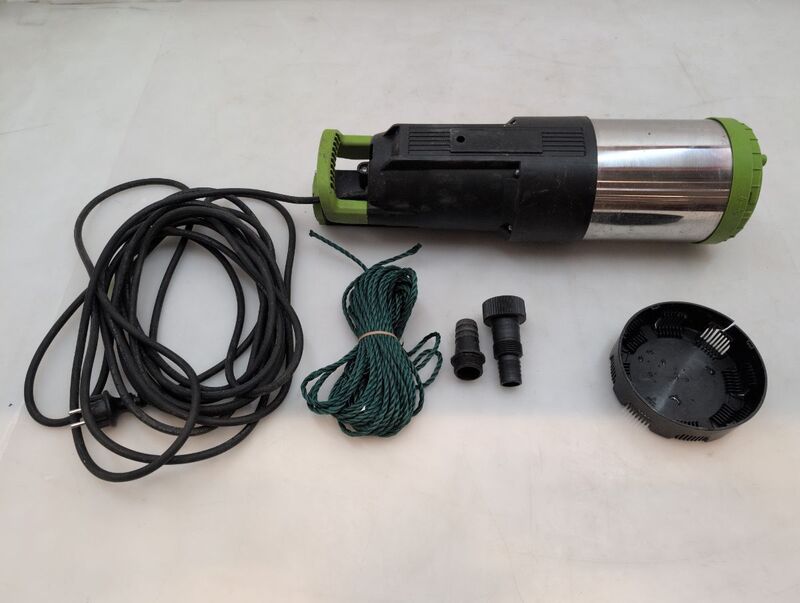 Toolcraft Tauchdruck-Pumpe 6000l/h 47m 1100W IPX8 Überlastungsschutz robust - 4064161478012