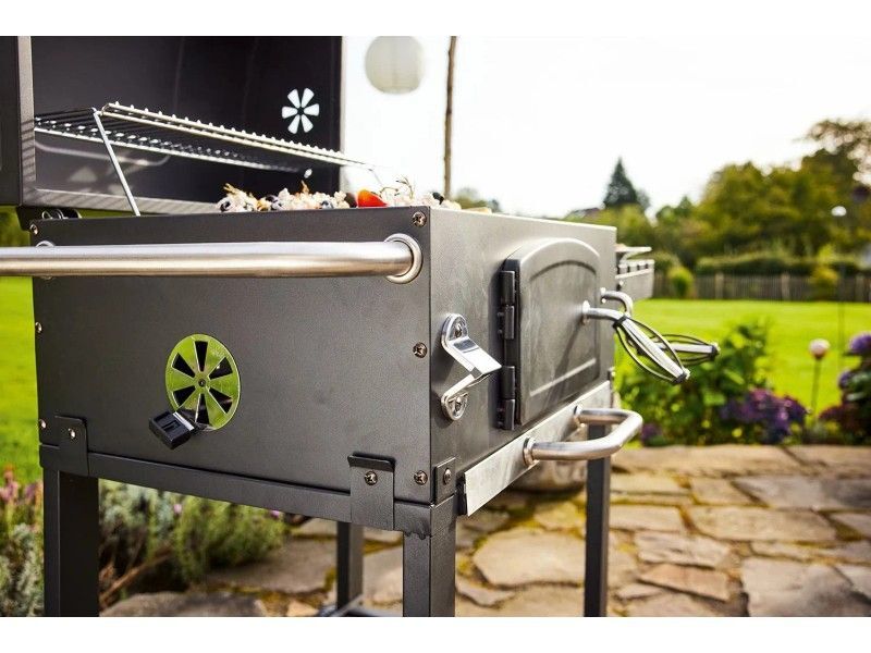 Jamestown Holzkohlegrill Jaxon Grillrost modulares Grillzubehör Gusseisen - 4007873304026