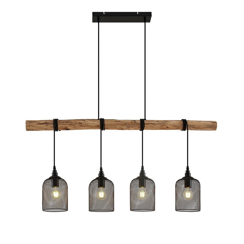 Lindby Elrond Hängeleuchte Deckenlampe Pendelleuchte Lampe Leuchte E27 4-flammig - 4251096581119