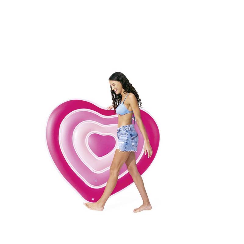 Intex Luftmatratze Sweetheart Float Badeinsel Schwimminsel 155x135cm farblich - 6941057425825