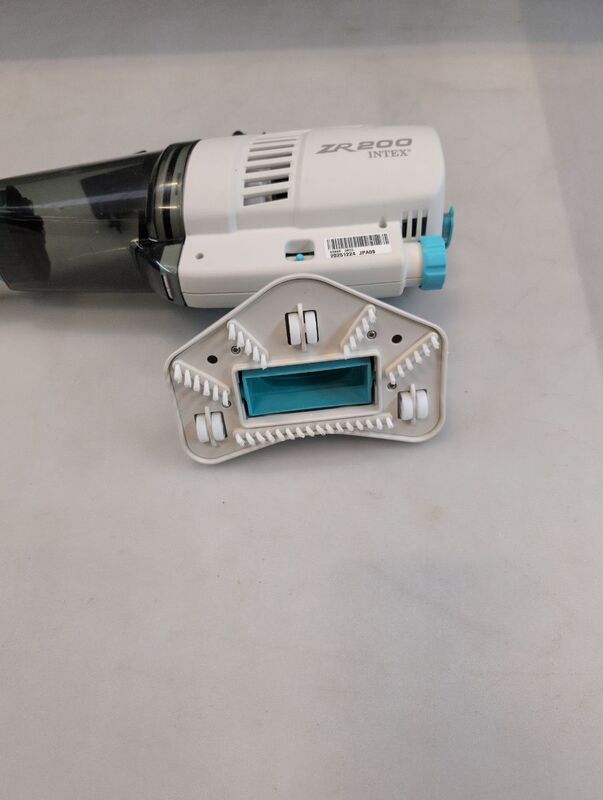 Intex Poolsauger Akku ZR200 Reinigungssauger für Pool und Whirlpool weiß blau - 6941057422770