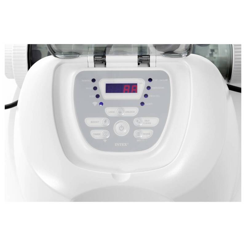 Intex Poolpumpe Schwimmbadpumpe 12112l/h Chlorproduktion 16g/h 240V 10,26kg - 6941057430997