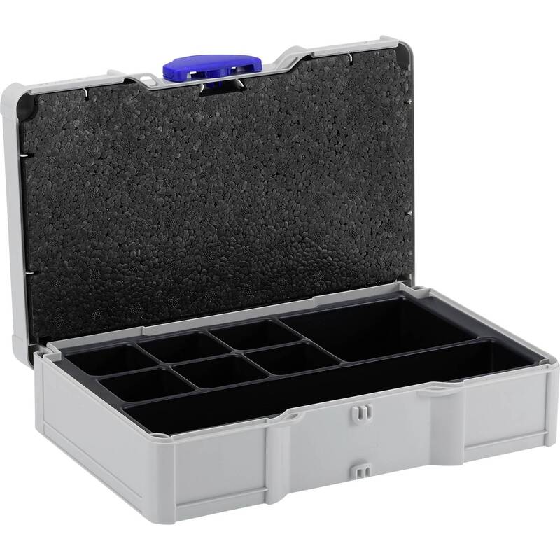 Tanos Transportkiste Aufbewahrungsbox Systainer³ S 76 ABS Kunststoff Lichtgrau - 4063104011200