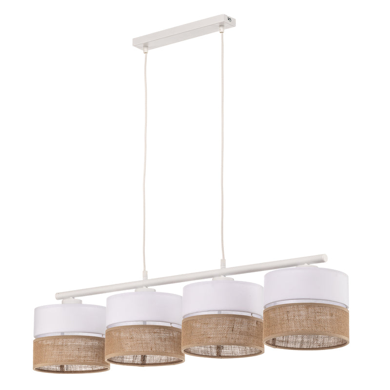 Hängeleuchte Linobianco vierflammig Hängelampe Lampe Leuchte Deckenleuchte S777 - 5901780565763