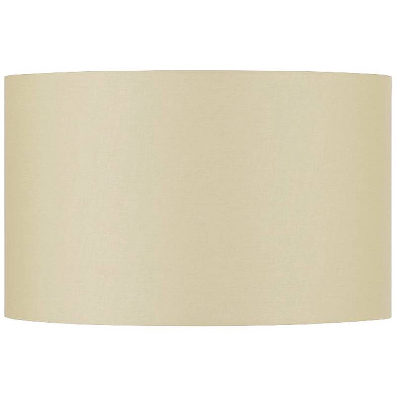 SLV FENDA Leuchtenschirm Lampenschirm rund beige 455 mm 280 mm Schirm - 4024163168274