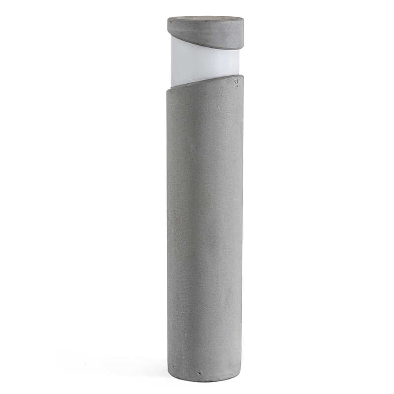 FARO BARCELONA Pollerleuchte Gartenleuchte BLOCK 700 LED Wegeleuchte IP65 grau - 8421776168862