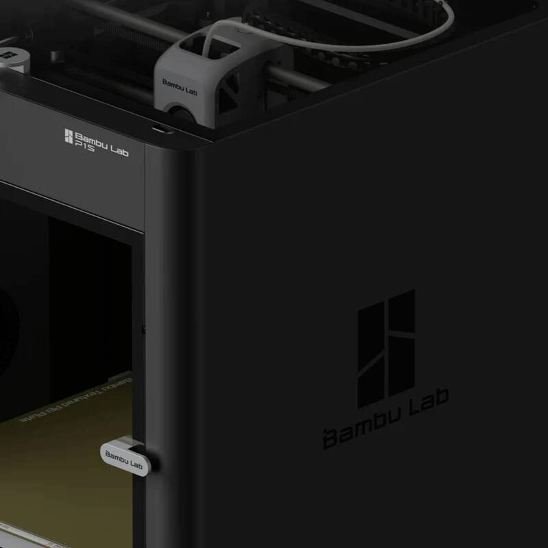 BambuLab 3D Drucker P1S Combo FDM Heizbett integrierte Kamera App Schwarz 256mm - 6975337033165