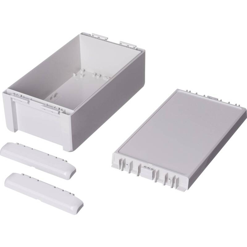 Bopla Industriegehäuse Gehäuse ABS Lichtgrau BOCUBE B 221309 125 x 231 x 90 mm - 4049505038343