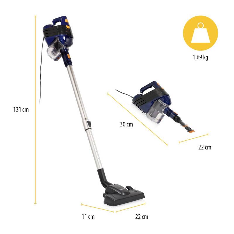 Tristar SZ-2318 Handstaubsauger 600W 2,8kg 0,9l Auffangbehälter Schwarz - 8712836988118