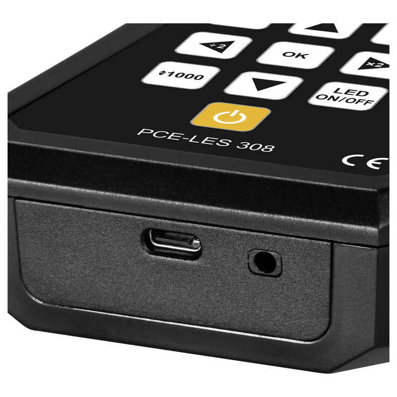 PCE Instruments UV Stroboskop PCE-LES 308UV-385 8 Hochleistungs-LEDs 390nm Licht - 4250348737342