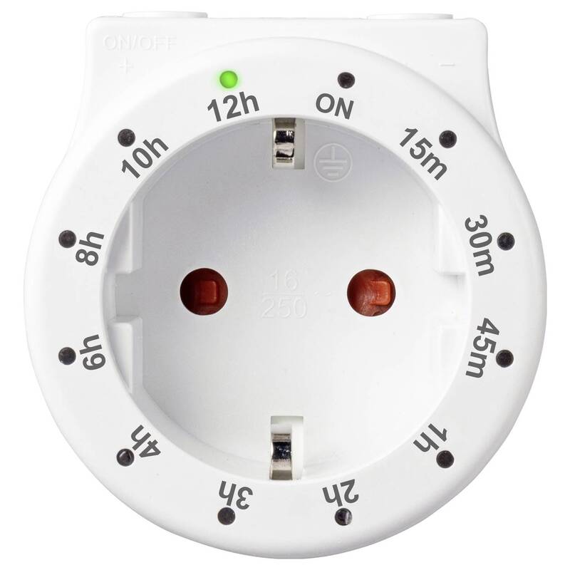 Sygonix Schaltuhr digital Tagesprogramm 3500W START/STOPP Countdown Funktion - 4064161039275