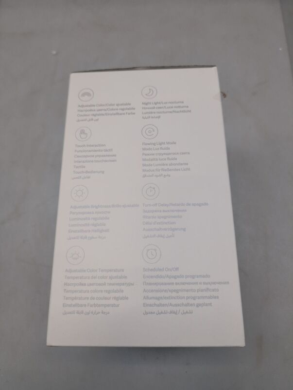 Xiaomi Tischlampe Mi Bedside Lamp 2 LED Lampe RGB dimmbar weiß 9W 6500K 254mm - 6934177708268