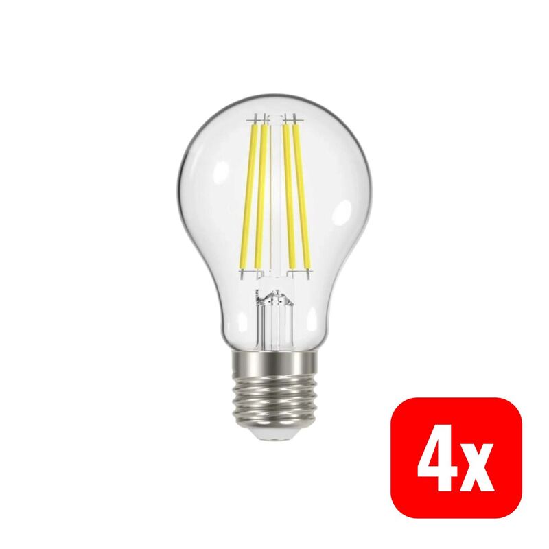 Arcchio LED Leuchtmittel E27 5W klar 2700K warmweiß Filament Lampe 1060lm - 4251911758245