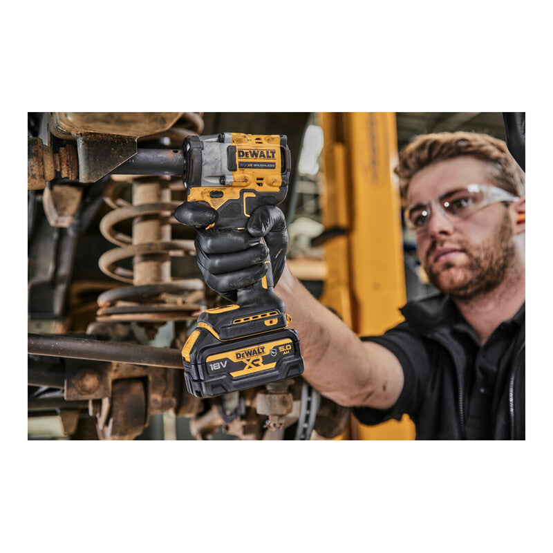 DeWalt Akku-Schlagschrauber DCF921P2G-QW 18V 406Nm bürstenlos 2x5Ah Akkus Set - 5035048743713