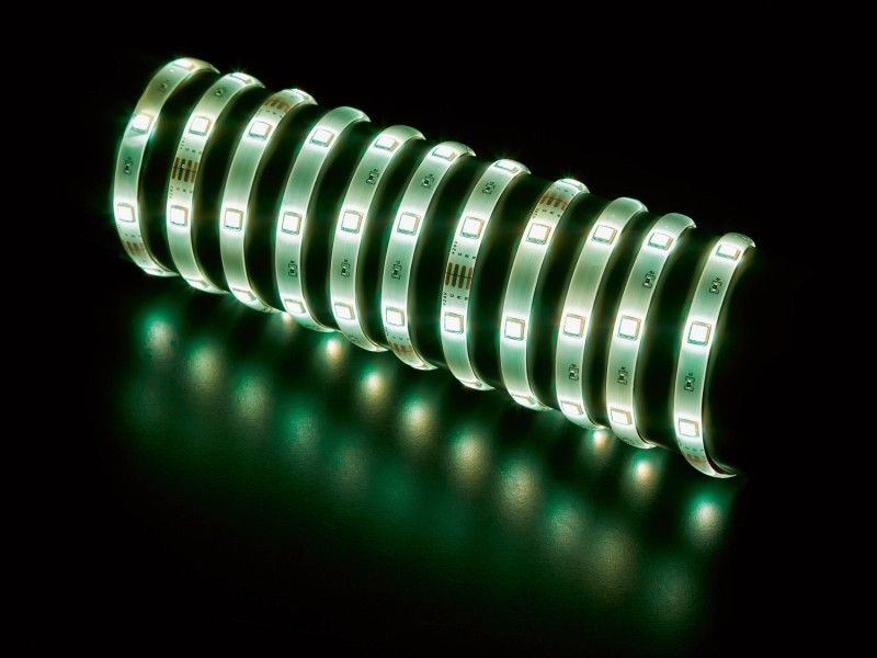 LED Flexband RGB 5m mit Fernbedienung selbstklebend zuschneidbar 150 LEDs Lampe - 4007873128936