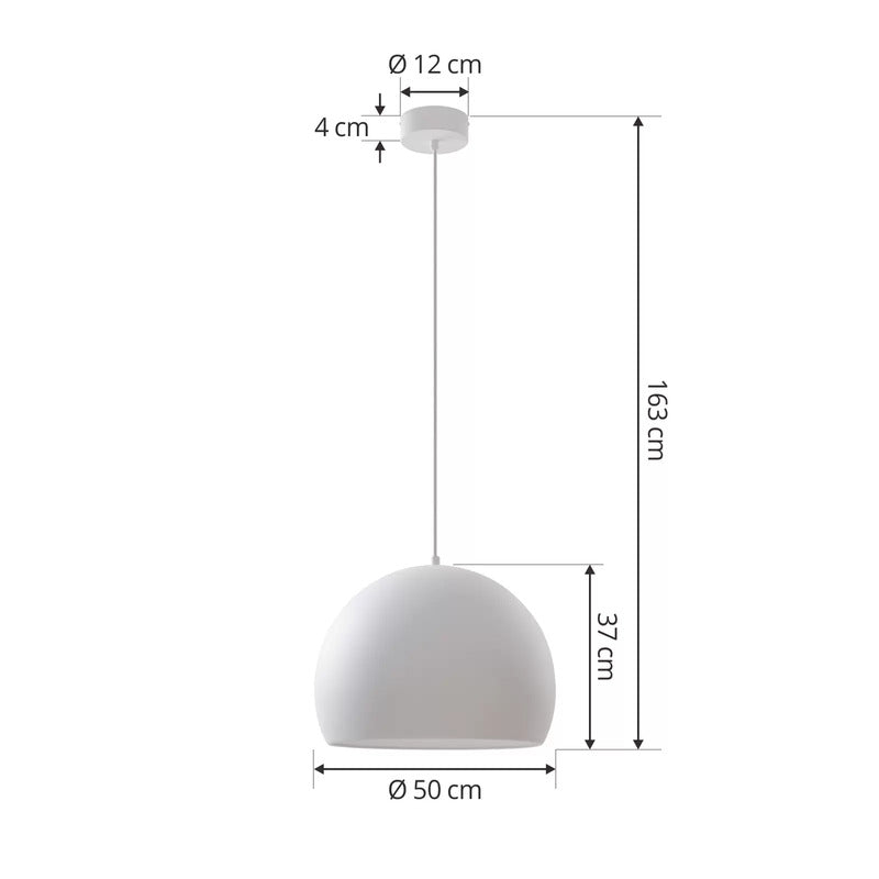 Lucande Pendelleuchte Hängelampe LED Lythara weiß Aluminium Wohnzimmer Esszimmer - 4251911768169