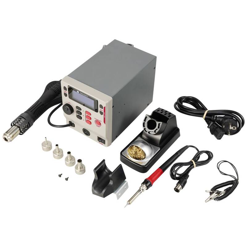 Toolcraft Lötstation Set Lötgerät Lötstation digital RST-280 Lötspitze enthalten - 4064161227696