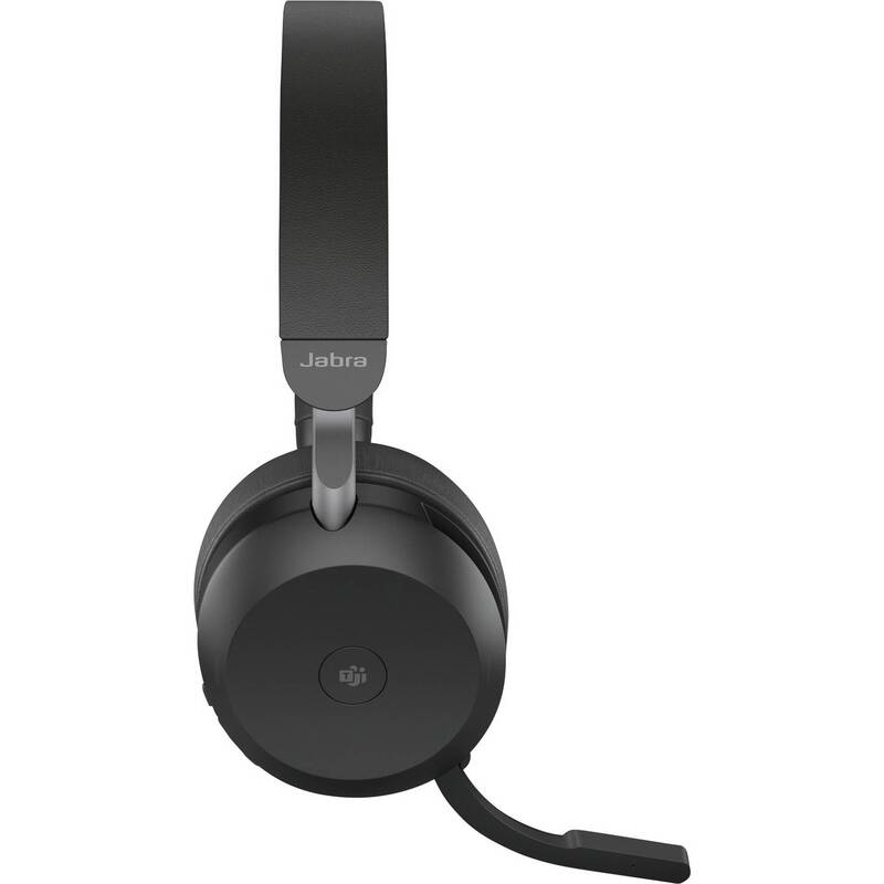 Jabra Evolve2 75 On Ear Headset Bluetooth Telefon schwarz 24h Gesprächszeit - 5706991024340