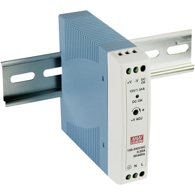 Mean Well SNT DIN-SCHIENE 24W 24V/1A Stromversorgung Netzteil Schaltnetzteil - 4711287421995