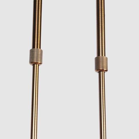 Steinhauer Pendelleuchte Hängeleuchte Anthea 2-flammig LED dimmbar bronze creme - 8712746180206