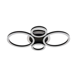 B-Ware Globo Deckenleuchte Loretta LED Lampe Leuchte CCT dimmbar schwarz 53cm 2500lm