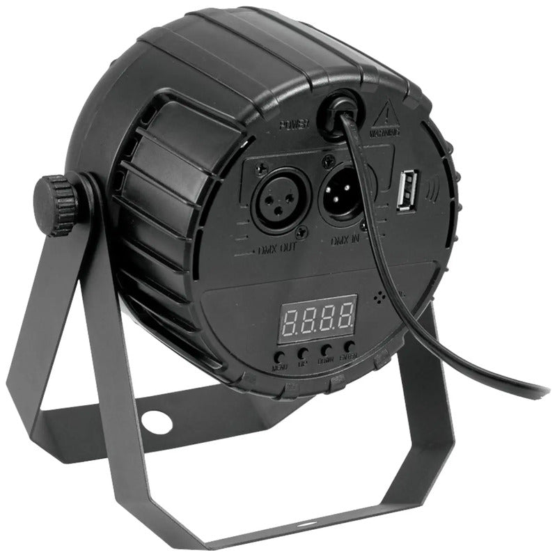 EUROLITE LED PARty Spot Silent RGB/WW 12x5W DMX Scheinwerfer Schwarz 17W - 4026397722802