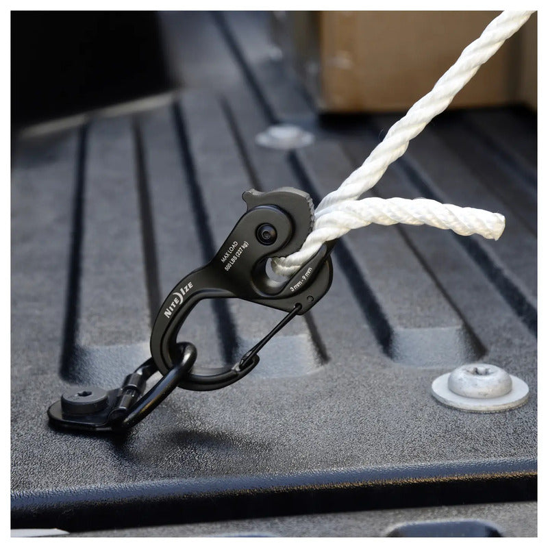 Nite Ize Schnurspanner CamJam XT Large 227kg Aluminium schwarz 98x47x23mm 1 St. - 0094664033238