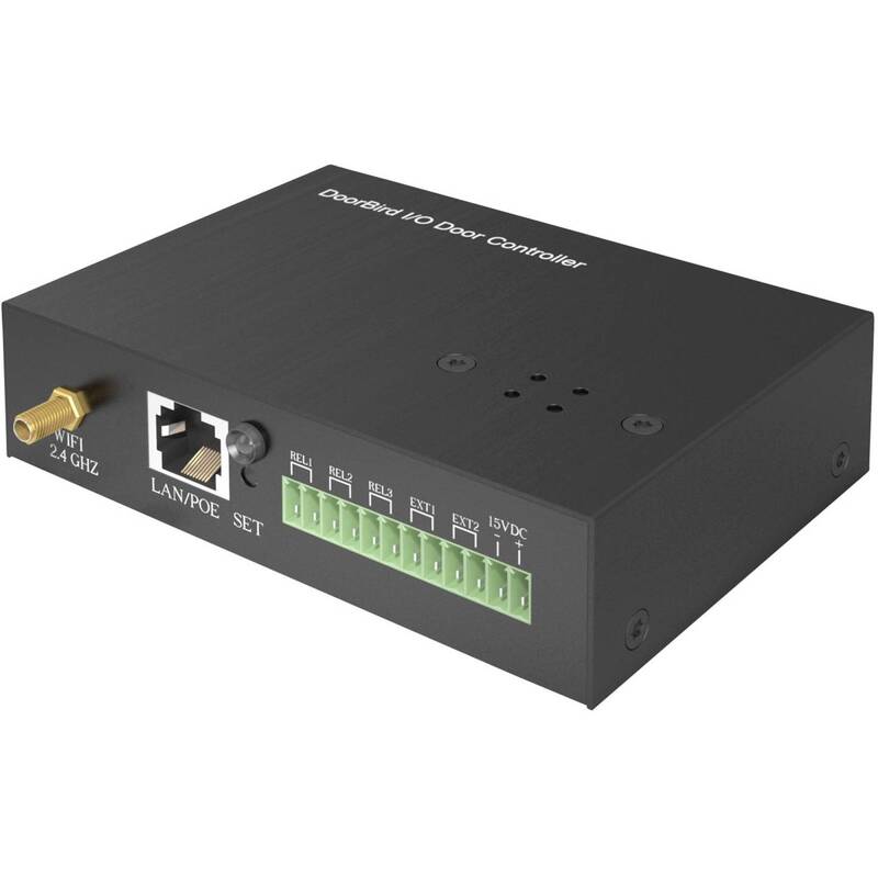 DoorBird Türsprechanlagen-Zubehör Controller A1081 WLAN LAN schwarz 86x122mm - 4260423860346
