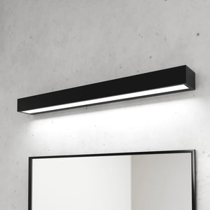 B-Ware LED Wandleuchte Vola schwarz 4000K Lampe Leuchte IP44 Edelstahl 60cm 15,5W
