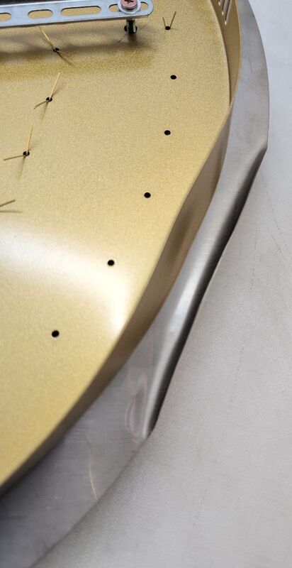 Searchlight Deckenleuchte Hanna LED Lampe Kristallleuchte dimmbar gold Ø55cm - 5013874382832