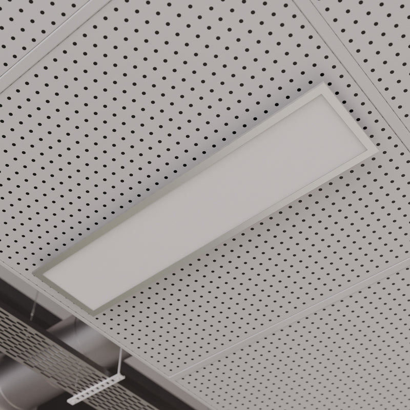Arcchio LED-Panel Lyndra 120 cm dimmbar silber Aluminium 32 W 5320 lm - 4251911786866