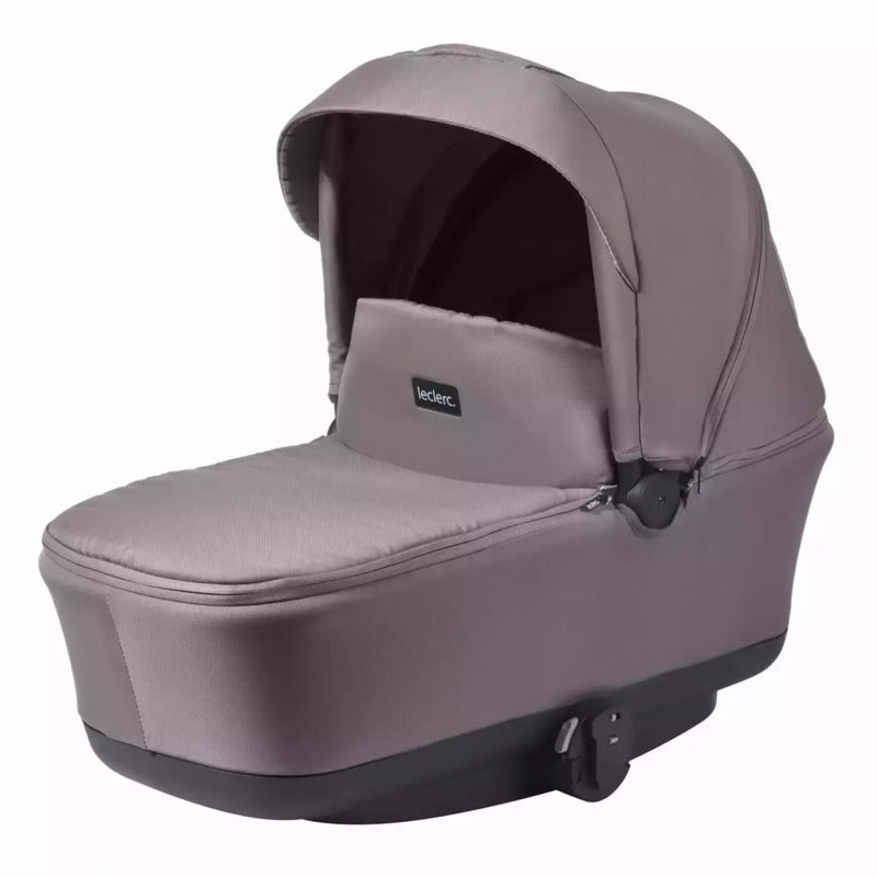 leclercbaby Babywanne Babytrage Grau inkl Adapter Baby-Wanne Kinderwagenaufsatz - 8719699259935