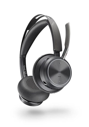 D-Ware Poly Voyager Focus 2 UC Stereo Wireless ANC Headset On-Ear kabellos DEFEKTWARE