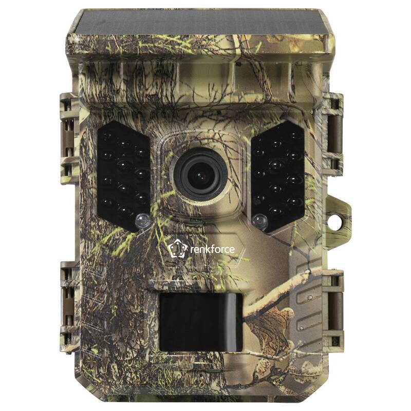 Renkforce Wildkamera RF-HC-800 32 Megapixel WLAN Solarladegerät wasserdicht grün - 4064161335834