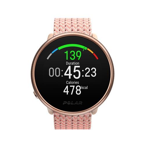 Polar Ignite 2 Sportuhr GPS Multifunktionsuhr Fitnesstracker Uhr Rosé Größe S - 0725882058160