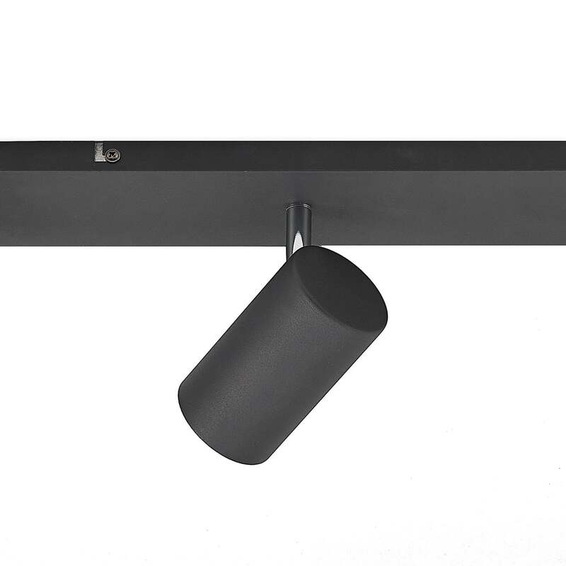 Lindby Deckenstrahler Joffrey LED Strahler 6-flg dimmbar schwarz 116cm IP20 - 4251911728590
