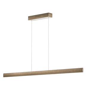 B-Ware Knapstein LED Hängeleuchte Pendelleuchte Runa Leuchte bronze Länge 152 cm