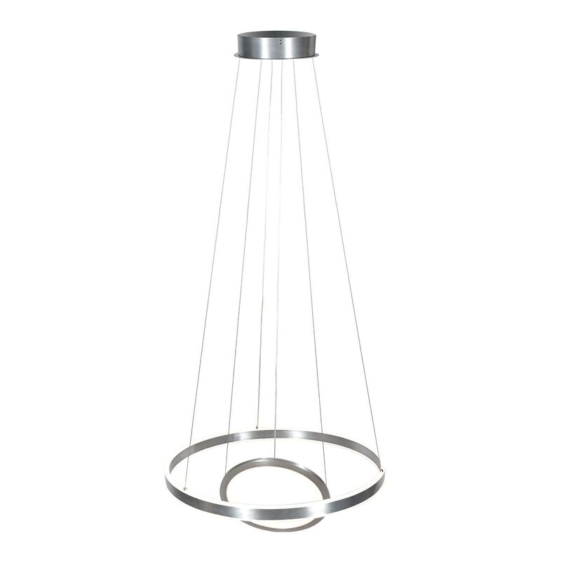 Steinhauer Hängeleuchte Pendelleuchte LED Ringlux Lampe Leuchte Stahl 3 flammig - 8712746173161