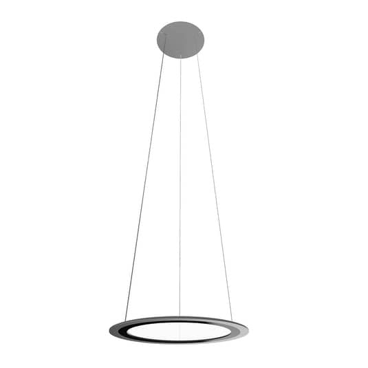 Grimmeisen Licht Onyxx Circular Hängeleuchte Deckenlampe Pendelleuchte Silber - 4023008
