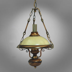 B-Ware Hängeleuchte Valentina In Antikem Design 35 Cm Hängelampe Lampe Leuchte Spot