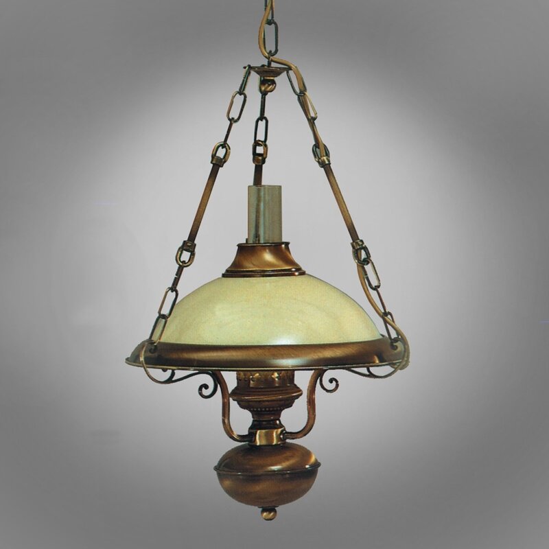Hängeleuchte Valentina in antikem Design 35 cm Hängelampe Lampe Leuchte Spot - 9003090083206