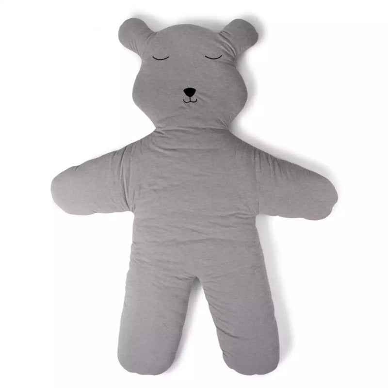 Childhome Spielteppich Matte Krabbeldecke Teddy Grau Baby Spielmatte - 5420007145194