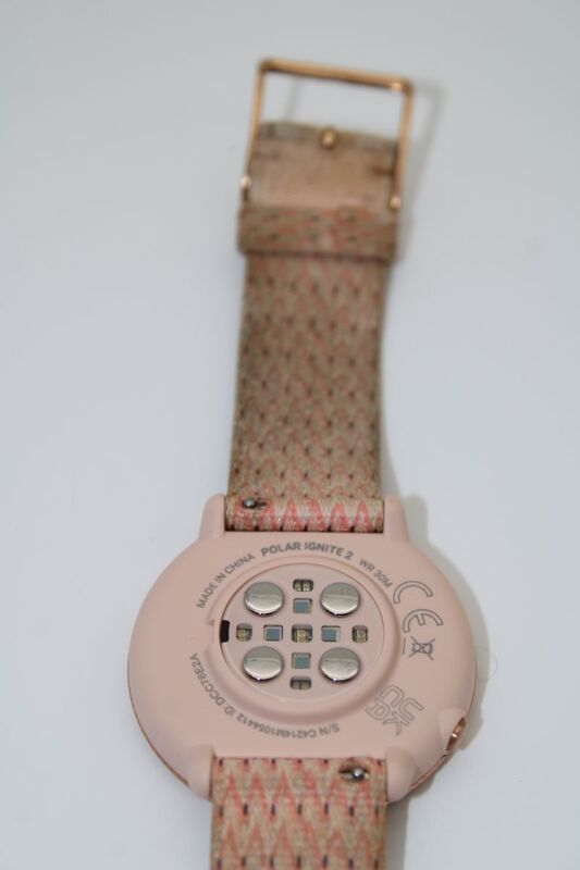 Polar Ignite 2 Sportuhr GPS Multifunktionsuhr Fitnesstracker Uhr Rosé Größe S - 0725882058160