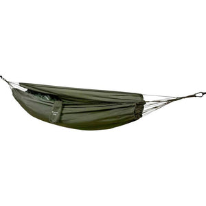 B-Ware Highlander Hängematte Trekker TA134 Campinghängematte Polyamid dunkelgrün