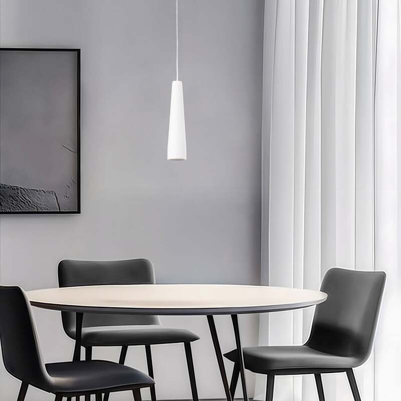 Euluna Hängeleuchte Lectra LED Pendelleuchte dimmbar Keramik weiß 32cm hoch - 5903282711198